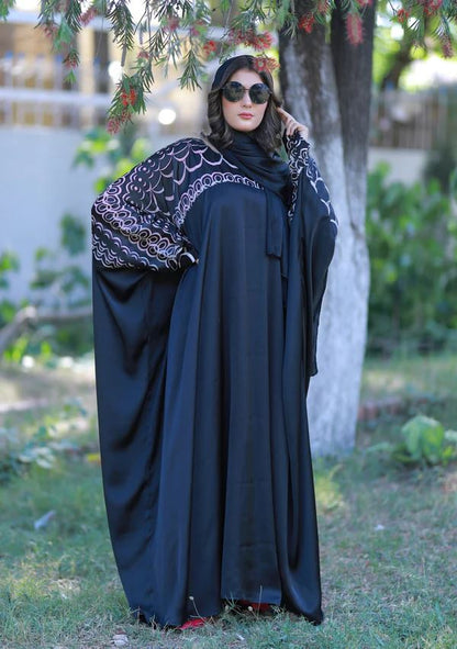 Taftan Style Abaya – Stitched