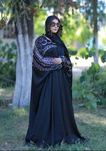 Taftan Style Abaya – Stitched