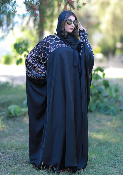 Taftan Style Abaya – Stitched