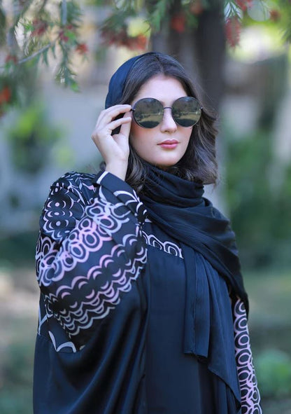 Taftan Style Abaya – Stitched
